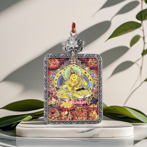 Ksitigarbha Bodhisattva Gold Thangka